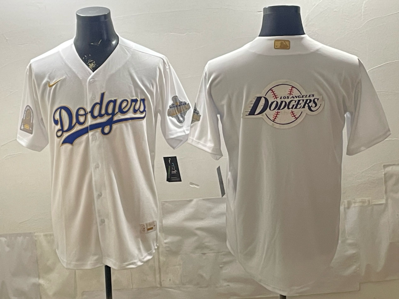 Men Los Angeles Dodgers blank white Game 2026 Nike MLB Jersey 04080016
